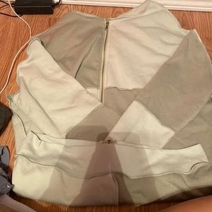 Green boyfriend jacket (oversized)